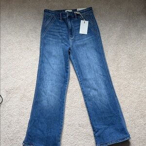 KanCan Ultra High Rise Wide Flare Jeans – NWT – Size 27 – Trendy 90s Style